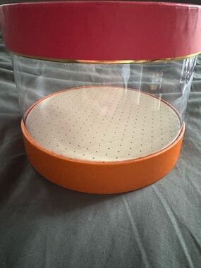 kate spade Pink & Orange Round hat / earmuffs holder